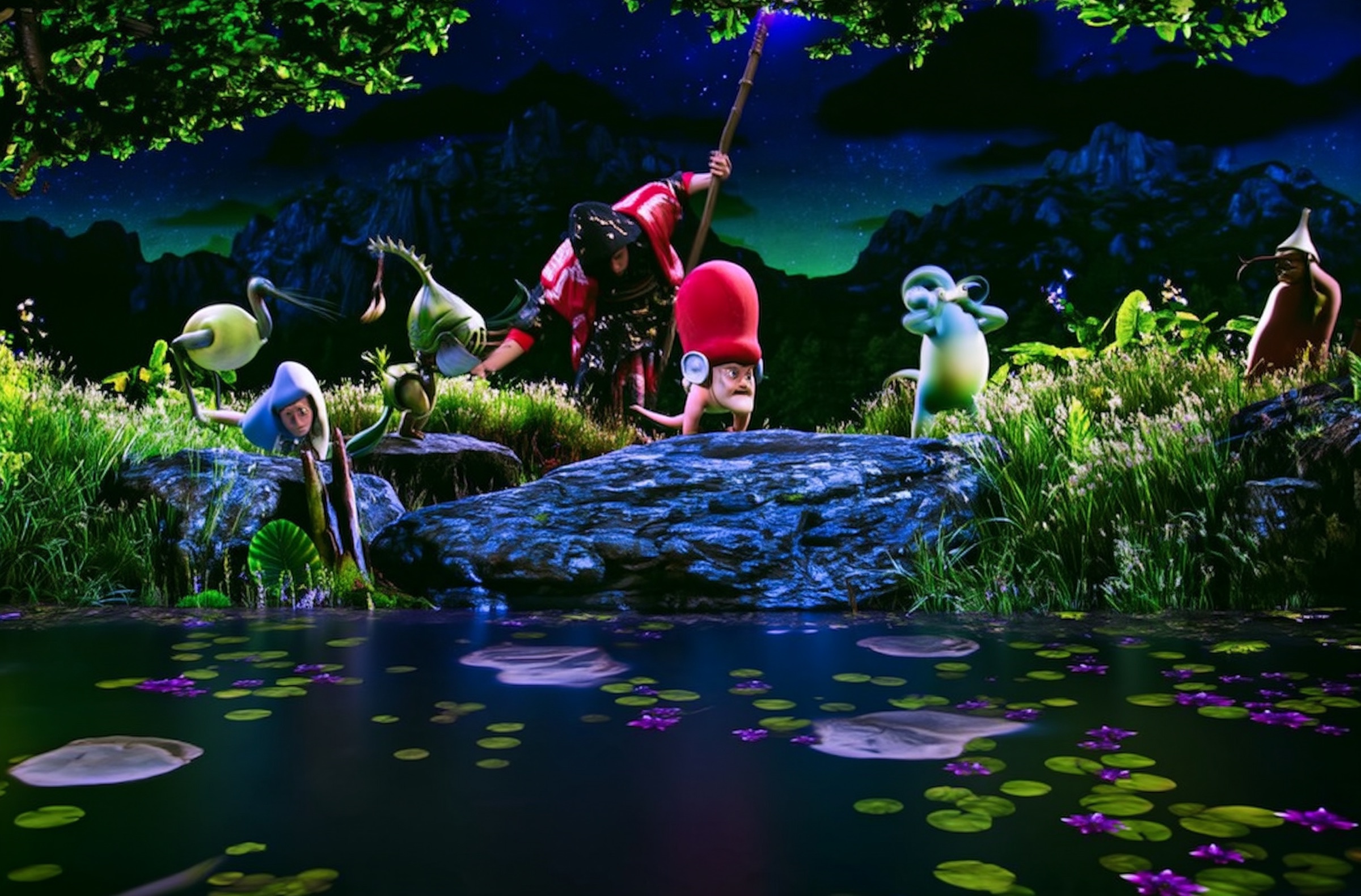 The Garden of Earthly Delights, reimagined at Remastered
